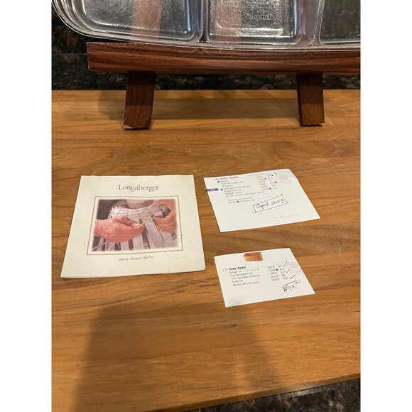 Vintage Longaberger Vanity Basket 2003 - Picture 9 of 9